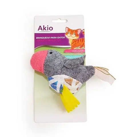 Brinquedo Blocky Meow Furrry Mouse para Gatos Akio