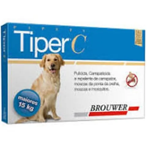 Tiper C Para Cães Acima 15kg Brouwer 4ml