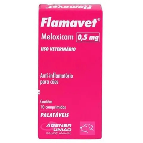 Flamavet Cães 0.5mg 10 Comprimidos
