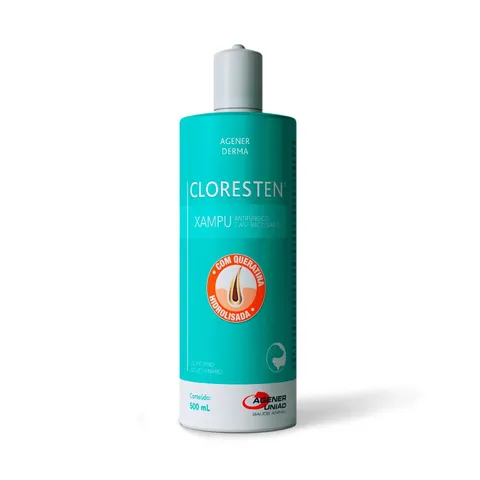 Shampoo Cloresten Agener União 500ml