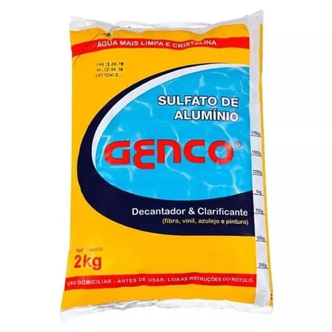 Sulfato de Alumínio Genco 2kg
