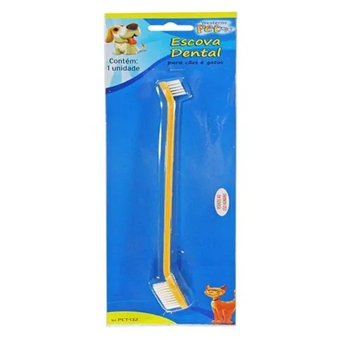 Escova Dental Western para Cães e Gatos