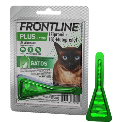 Antipulgas E Carrapatos Plus para Gatos Frontline