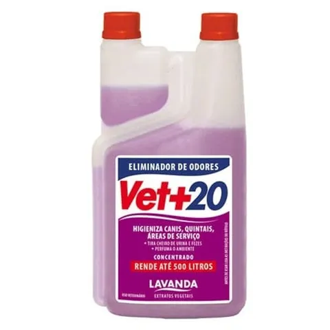 Eliminador de Odores Vet+20 Lavanda 1 Litro