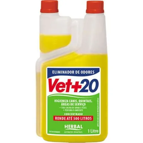 Eliminador de Odor Concentrado Vet+20 Herbal 1l
