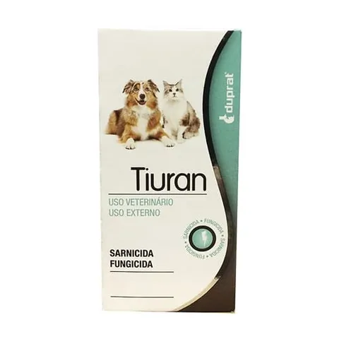 Solução Sarnicida Tiuran Para Cães e Gatos Duprat 30ml