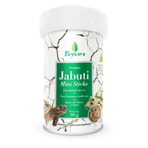 Ração Jabuti Mini Stick Poytara 30g