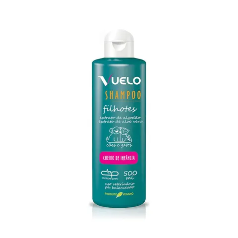 Shampoo Para Filhotes Vuelo Cheiro De Infância 500Ml
