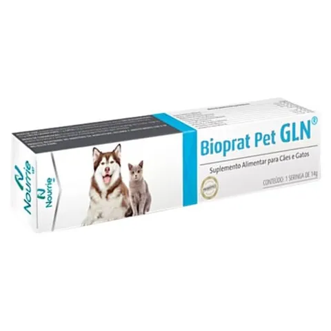 Probiótico E Suplemento Bioprat Pet Gln Nourrie  14g