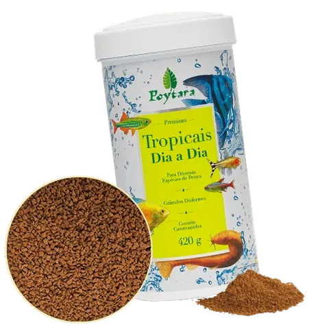 Ração Tropicais Dia a Dia Poytara 35g