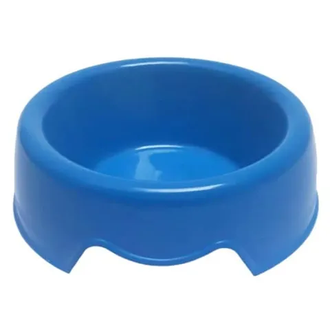 Comedouro de Plástico Para Cães Azul Nº2 São Benedito Pet 740ml