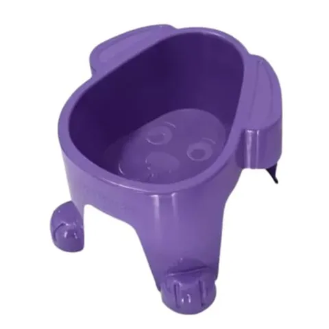 Comedouro ou Bebedouro Elevado Pet para Cães Cores Sortidas São Benedito 300ml