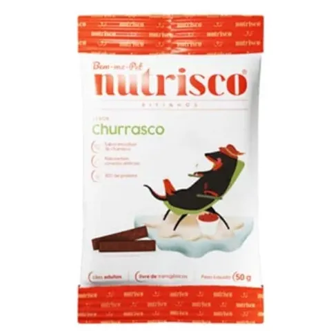Bifinho para Cães Sabor Churrasco Nutrisco 50g