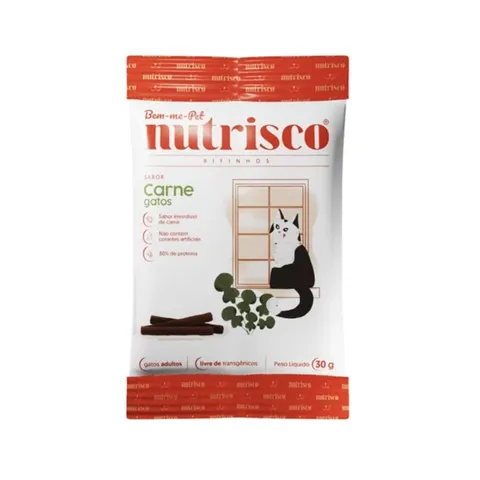 Bifinho Para Gatos Sabor Carne Nutrisco 30g