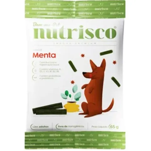 Petiscos Snacks Sabor Menta Nutrisco 65g