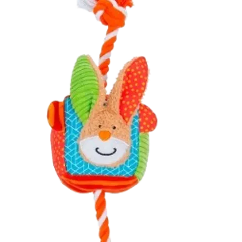 Brinquedo de Corda para Cães Bunny Tutelo