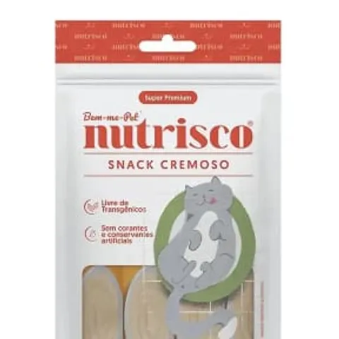 Snack Cremoso Nutrisco Gatos Frango 56g