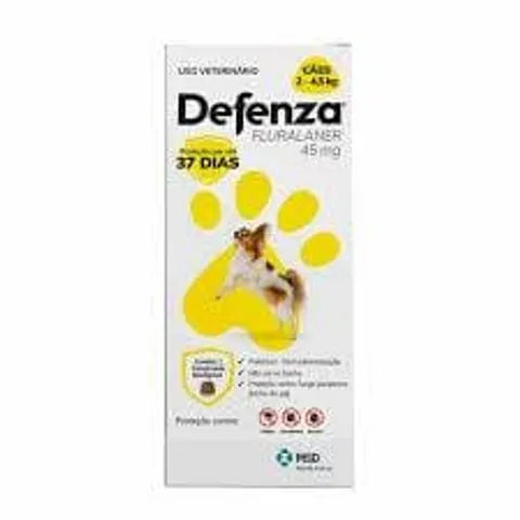 Defenza 45mg Cães 2kg A 4,5kg