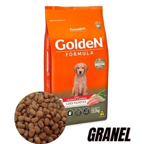 Golden Cães Filhote Frango/Arroz - Granel - 1kg
