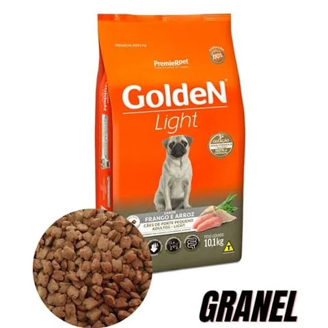 Golden Cães Mini Bits Light Frango/Arroz - Granel - 1kg