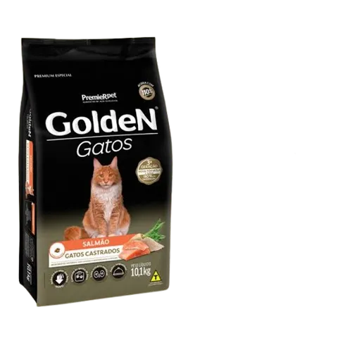 Golden Gato Salmão Castrado  A Granel